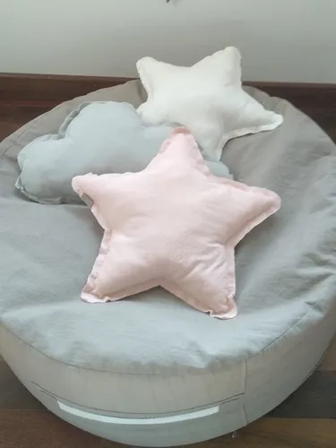 Pack X 3 Almohadones Forma Estrella Nube Coraz n 51.070 4
