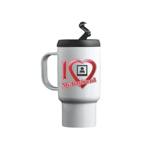 Jarro Térmico Personalizado Vaso I Love My Boyfriend