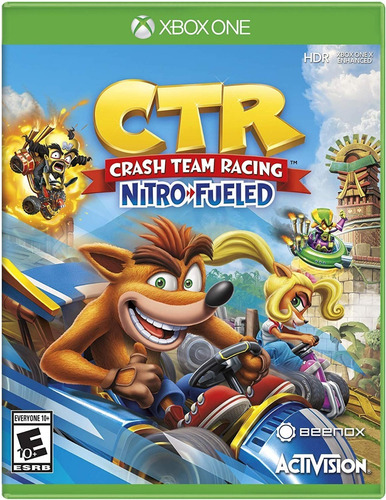 Crash Team Racing - Nitro Fueled - Xbox One - Nacional!