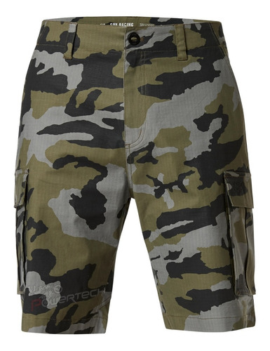 Bermuda Cargo Short Casual Fox Racing Camo