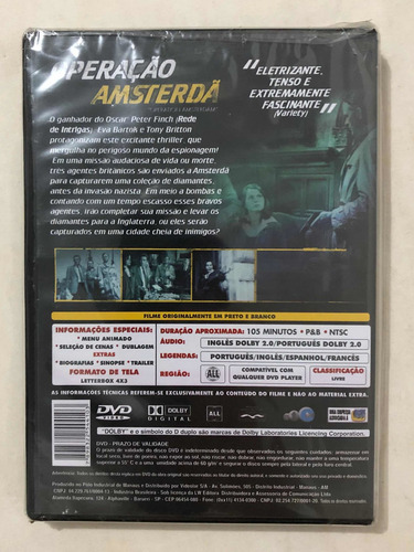Imagem 2 de 2 de Operação Amsterdã (1959) Michael Mccarthy / Dvd