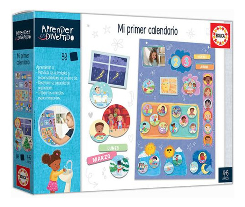 Juego Educa Aprender Es Divertido: Mi Primer Calendario