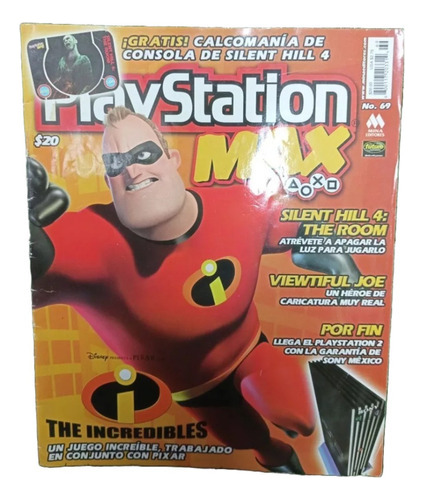 Revista Playstation Max The Incredibles.