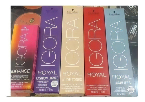  Tinte Schwarzkopf Igora Royal Tono 0.88 Sin Peróxido