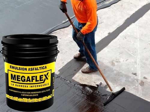 Emulsión Asfáltica Megaflex Balde X 18lts