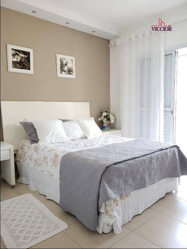 Apartamento Com 3 Dormitórios À Venda, 104 M² Por R$ 600.000,00 - Canto Do Forte - Praia Grande/sp - Ap2090