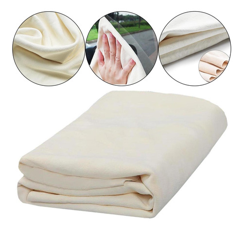 Toalla De Secado De Gamuza De Coche Paño De Gamuza 30x40cm