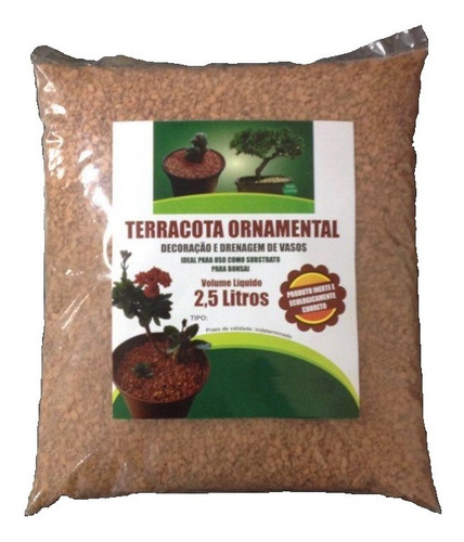 Caqueira Cerâmica Para Bonsai 2,5 Litros (6 A 9 Mm)