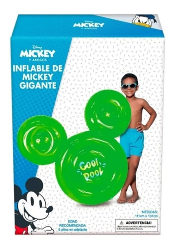 Inflable Salvavidas Flotador Para Alberca Gigante De Mickey