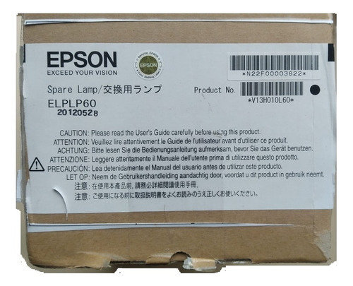 Lámpara Original Epson Brightlink 421i V13h010l60 Elplp60 Us