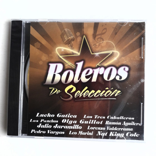 Cd   Boleros De Selección     Lucho Gatica,  Antonio Prieto