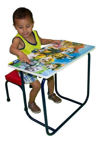 Imagen 3 de 3 de Mesa Y Silla Infantil Para Niños De 2 A 9 Años Creavent's