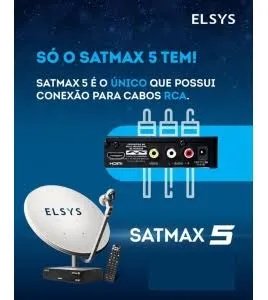Receptor Digital Full Hd Satmax 5 Elsys