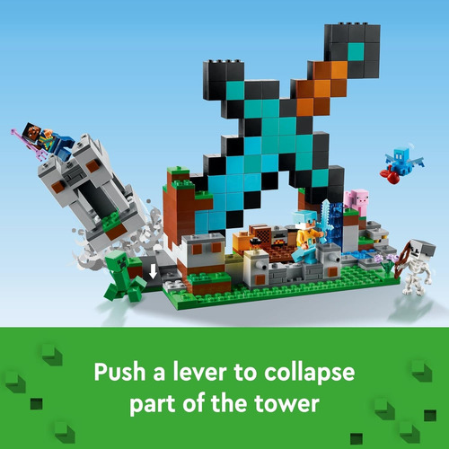 Lego Minecraft La Base Espada 21244 - Entrega Inmediata 427