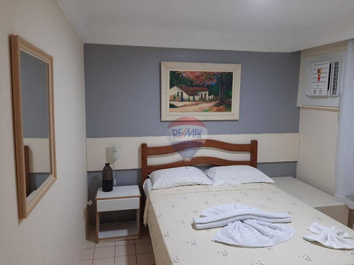 Imagem 11 de 24 de Flat Para Alugar Em Boaviagem, Mobiliado, 1 Quarto, 1 Vaga, A Poucos Metros Do Mar. - Fl0182