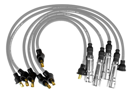 Jgo Cables Bujía Epdm Para Volkswagen Jetta 1.8l 4cil 1989