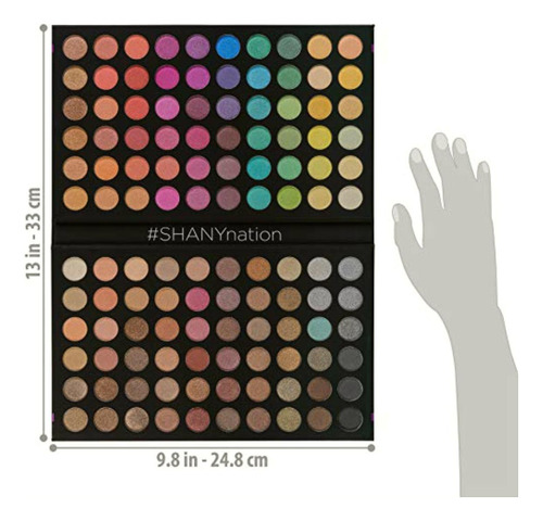 Shany Ultimate Fusion Eyeshadow Palette (120 Color Eyeshadow