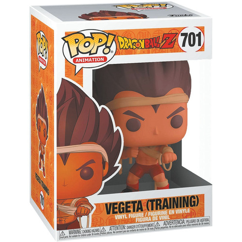 Figura Funko Pop Dragon Ball Z Vegeta Entrenando