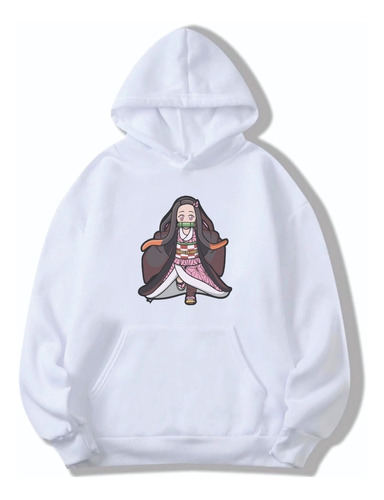 Buzo Hoodie Canguro Niño Niña Nezuko Demon Slayer Anime