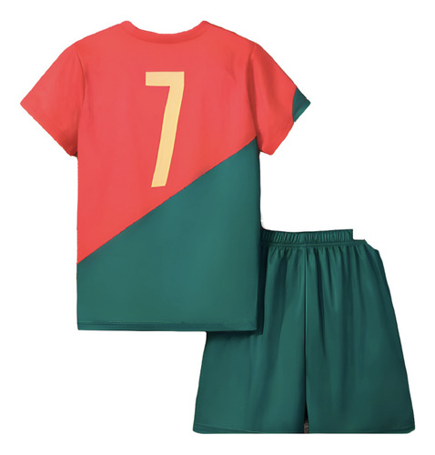 Camiseta Cristiano Ronaldo 7 + Short 2024