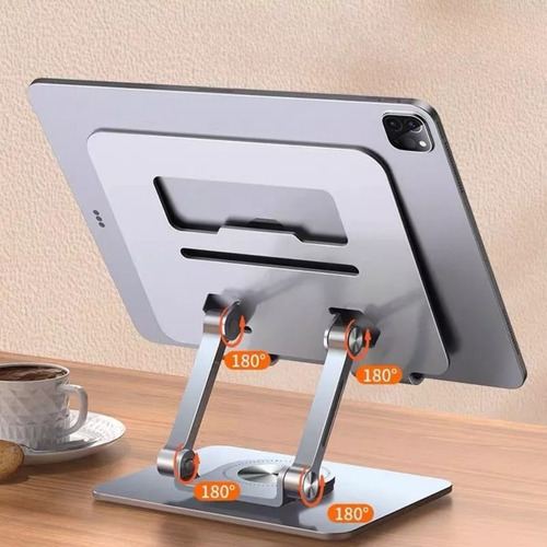 * . Soporte Giratorio De Aluminio De 360° For Tabletas De
