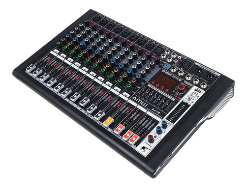 Amw Aj12 Mesa De Som 12 Canais Efx High End Bt Interface Usb 127/220V