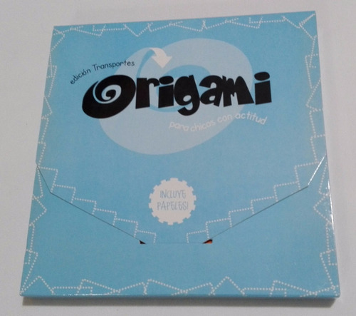 Origami Transportes Libro Paso A Paso + Papeles 6-99 Años