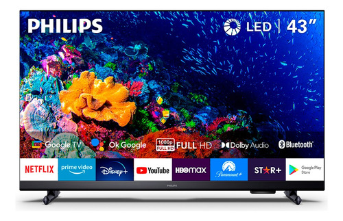 Led Philips 43 Fhd 43pfd6918 Google Tv