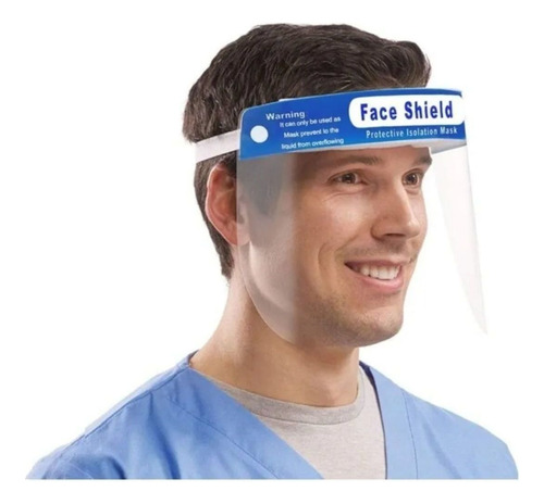 Mascara Protector Facial Escudo Trasparente - Otec