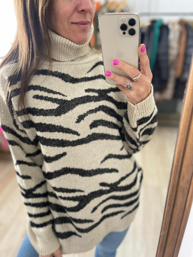 Sweater Poleron Amplio Mujer The Big Shop