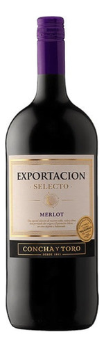 Vino Exportación Tinto Selecto Merlot 1.5 L