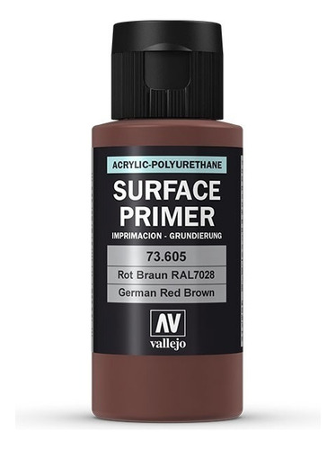 Vallejo Primer/pintura German Red Brown Cod.73605 60ml