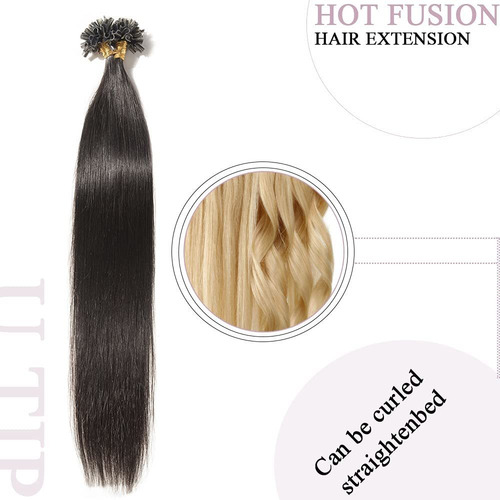 Extensiones De Cabello #1b Natural Negro 22in 50gr