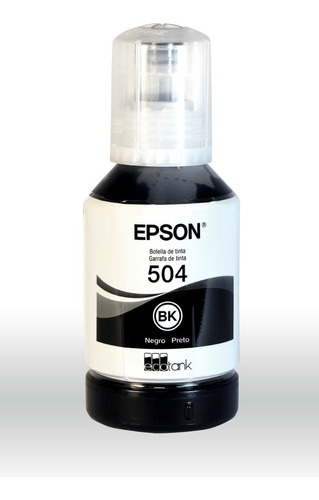 Tinta Negra Original Epson 504 Impresoras L4150 L4160 L6191