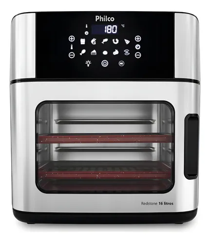 Fritadeira Air Fryer Philco PAF16A 4 Em 1 Painel Digital 16l