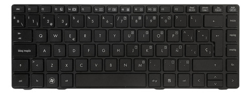Teclado Hp 8460p Negro Con Marco 9z.n6ruv.001 V119026bs2
