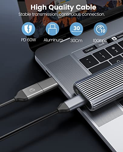 Adaptador Orico M.2 Nvme Ssd Con Carcasa De Aluminio Sin Her