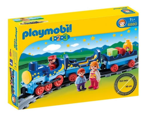Playmobil 123 6880 Tren Con Vias Intek Mundo Manias