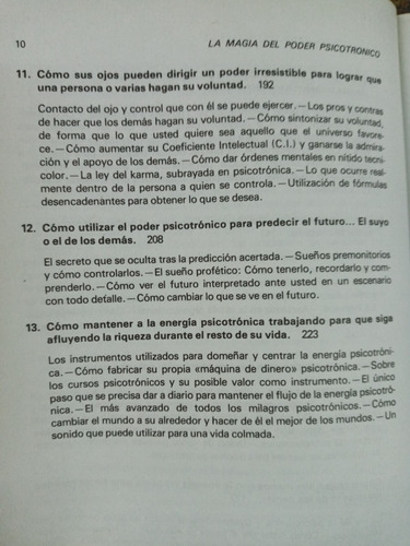 Imagen 5 de 6 de La Magia Del Poder Psicotronico * Robert B. Stone * Edaf *