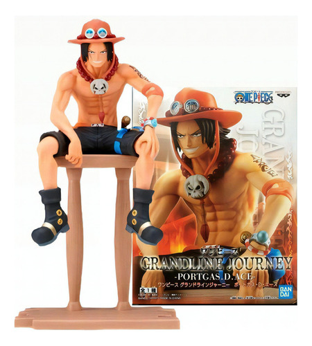 Portgas D Ace One Piece Action Figure Grandline Banpresto