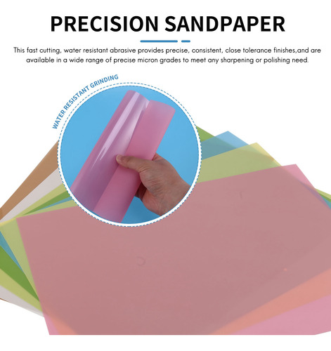Surtido De 7 Láminas De Película De Lapeado Precision Para P