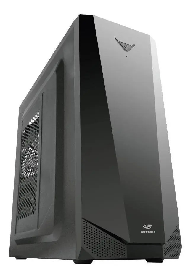Gabinete PC mesa C3Tech MT-G80BK Preto