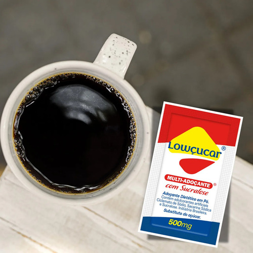 Adoçante Com Sucralose Caixa Com 400 Sachês De 0,5g Kit C/ 3