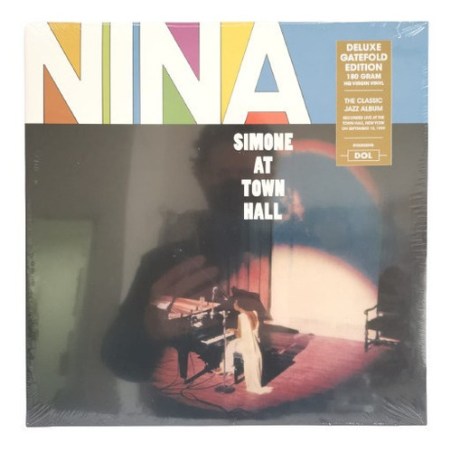 Nina Simone At Town Hall Gatefold Dol Edition Vinilo Nuevo