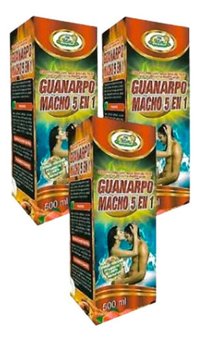 3 X 49 Soles | Guanarpo Macho Mas Natural 500ml