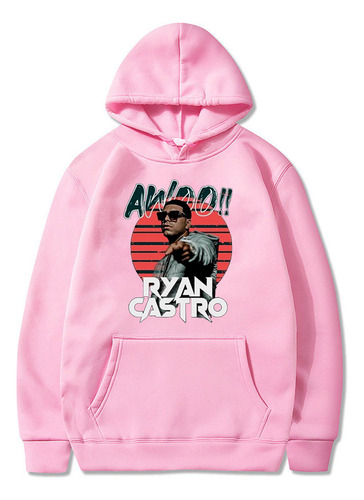 Sudadera Con Capucha Ryan Castro, Ropa De Rapero De Hip Hop