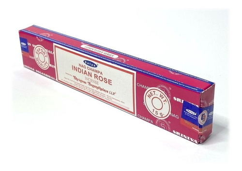 Incienso Satya Nag Champa -indian Rose- 12 Varas. Rosa India