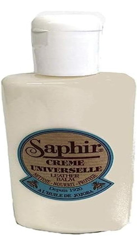 Saphir Crme Universelle Zapatos Polacio-bálsamo De Cuero De