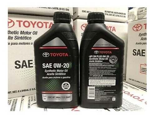 Aceite Sae Ow-20 Toyota Sintetico Corolla Original