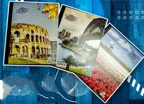 Comprar Libreta Empastada Cosida Caribe Postales 64 Hojas (6 Und)